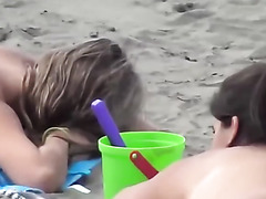 Argentinian girl with amazing butt by the beach
