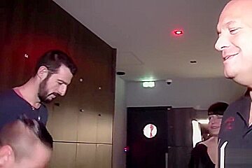 Arielle visits a libertine club and fuck in each room
