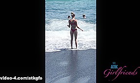 Ashley Lane in Virtual Vacation Movie - ATKGirlfriends