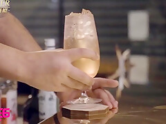 Asian Amateur Seduced By The Bartender For Hot Sex - Asian Cheating