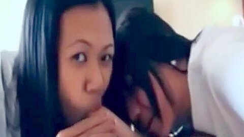Asian Medical students 18+ Double Blowjob