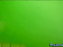 Asian Whore Peeing Park