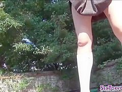 Asian Young Blows Male Stick