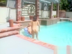 Asian amateur Lieng Lu plowed after lesbian session in pool