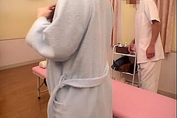 Asian cutie getting inner massage in pussy