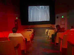 Asian gangbanged in adult movies theater