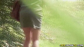 Asian ho ###s outdoors