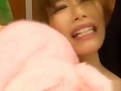 Asian slut spreading wet twat