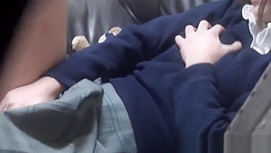Asian student 18+ masturbates