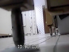Asian women caught in public toilets