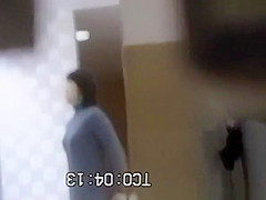 Asian women caught in public toilets