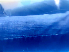 Asics and Jeans Wetlook Masturbation