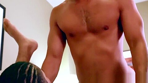 Assfucked black athlete likes it kinky