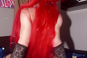 Ava Fox: Cosy Den - Its A Little Tight In My Den Tonight (fake Boobs & Dildo Play & Trans)