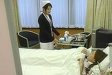 Awesome Japanese babes in kinky lez action