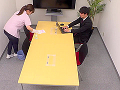 B3K3002-A big-breasted woman was dispatched by a cleaning company