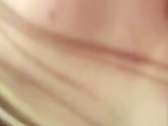 BBW Housewife Blows Then Cleans Up