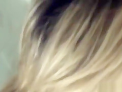 BBW Housewife Blows Then Cleans Up