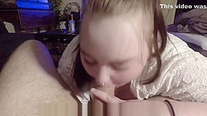 BBW girl blows and gets fucked by Step daddy