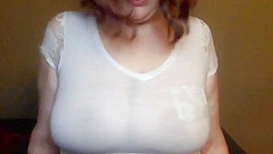 BBW panty flash play time