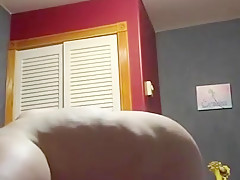 BBW playing with vibrator