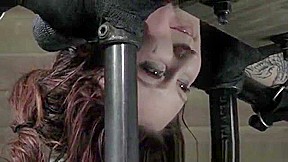 BDSM sub gets ready for shocking fun