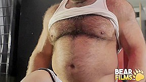 BEARFILMS Bear Brad Kalvo Barebacks Blindfolded Atlas Grant