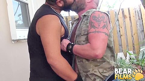 BEARFILMS Fat Bears Dalton Hawg And Lanz Adams Bareback
