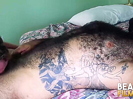 BEARFILMS Hairy Bears Russell Tyler And Atlas Grant Bareback