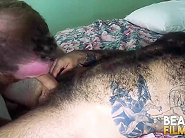 BEARFILMS Hairy Bears Russell Tyler And Atlas Grant Bareback