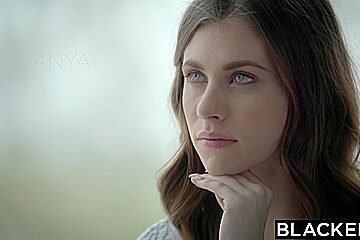 BLACKED First Interracial For Model Anya Olsen