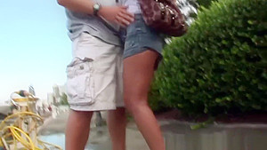 Babe with super big tits enjoying hardcore sex