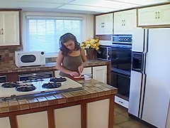 Babysitter Kelly Kline Seduces The Step dad After She's Done