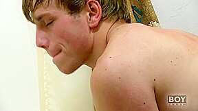Bathroom Butt Buddies Share A Toy - Billy London And JR Adams - BoyCrush