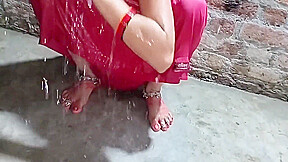 Bathroom Salli Susu Kara Kara Kar Choda