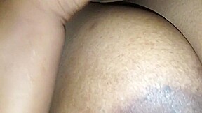 Bbw black slut loves big white cock