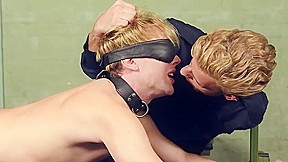 Bdsm teen 18+ Master Bondman Bot Blindfolded Lad Toy