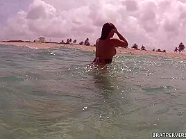 Beach Flashing - Brat Perversions