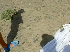 Beach play