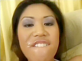 Beautiful Asian blows and gets drilled from behind hoping for a creampie