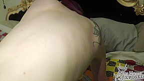 Beautiful Bleika in Overalls POV Lesbian strapon fun miss_pussycat
