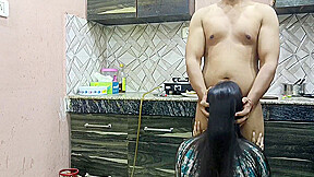 Beautiful Indian Stepmom Pussy And Ass Fucked Hard By Stepson While He Is In Kitchen Hindi