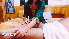 Beautiful Princess Hands Massage Body
