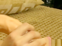 Beautiful twink Giovanni loves sticking a dildo in his ass