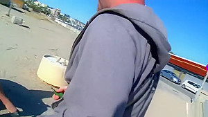 Beauty gets picked up and fucked without mercy