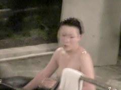 Before diving into pool Asian beauty shows her tits and cunt nri027 00