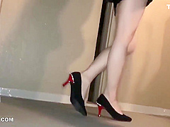 Best Adult Clip Stockings Crazy Watch Show With Asian Angel
