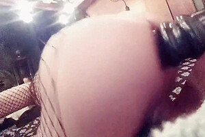 Best Ass On The Internet Tiffany Ciskiss Fucking Firm Little Ass On Xxl Ribbed Dildo