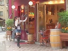 Best Japanese whore Saori Hara in Incredible Outdoor, Stockings/Pansuto JAV movie