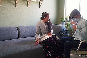 Big Ass Latina Pretends To Be Sick And Fucks